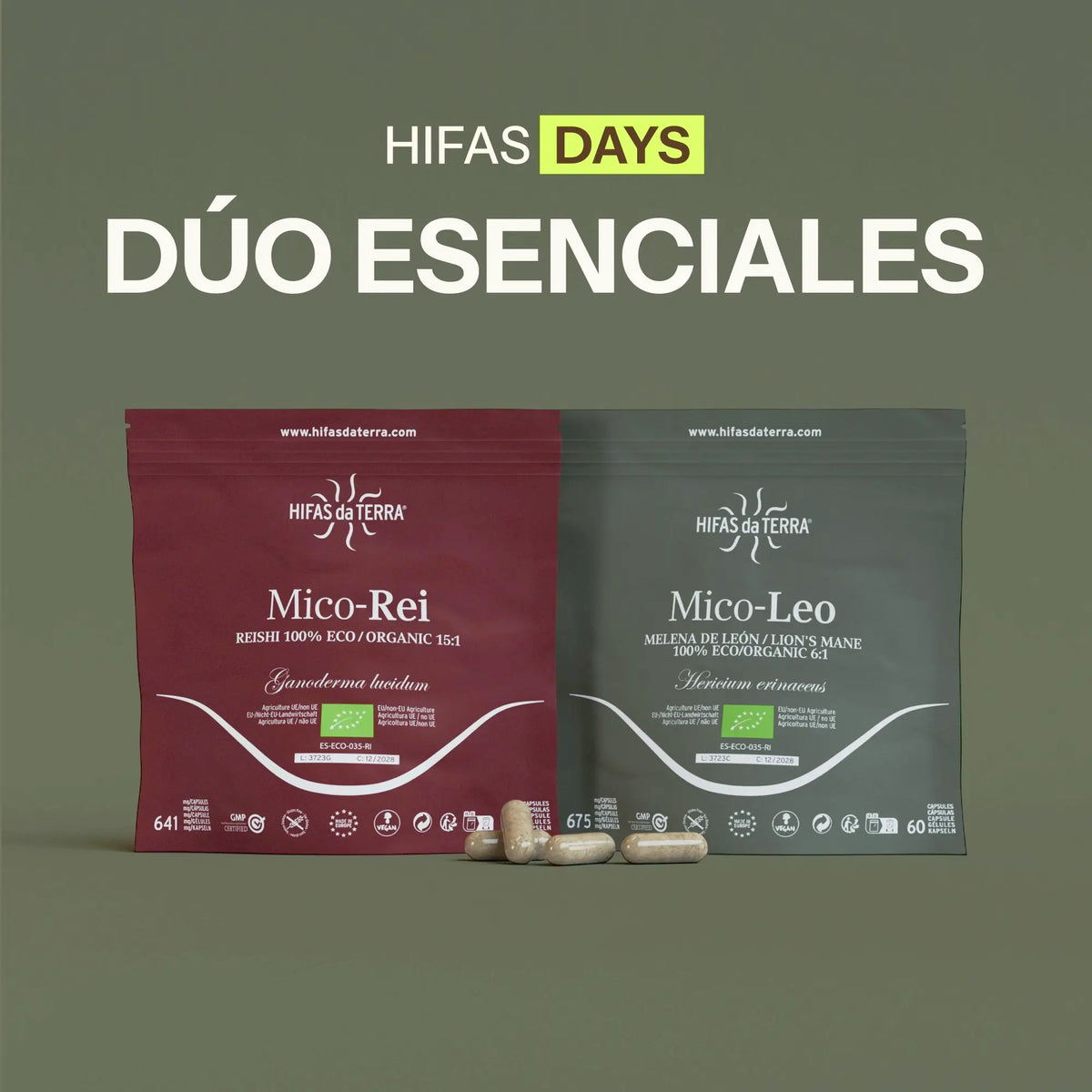 DUO ESSENZIALI: Mico-Rei + Mico-Leo