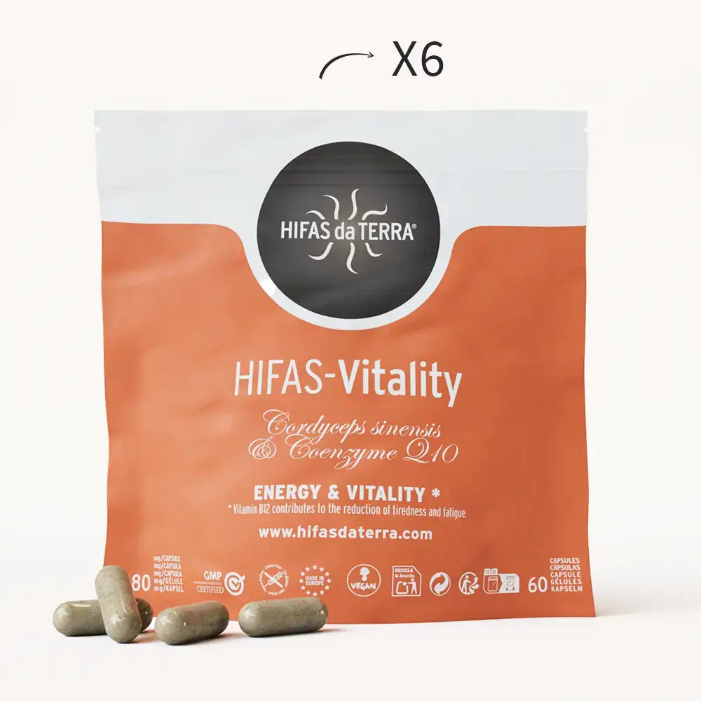 Hifas-Vitality (Cordyceps extract) Energy and Fatigue