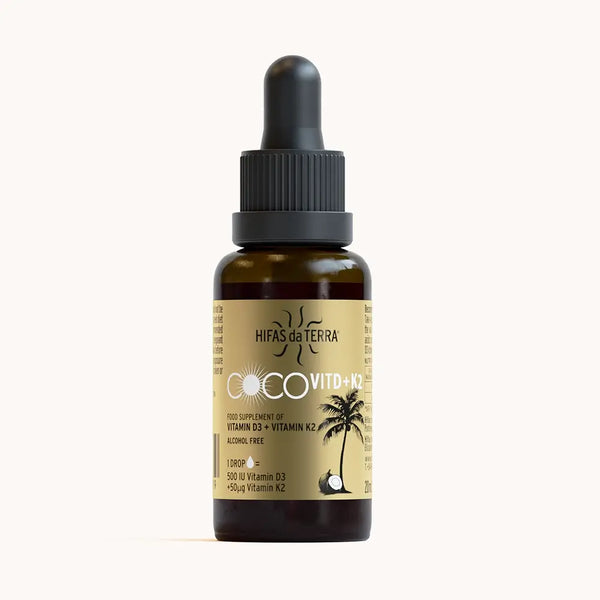 CocoVit D+K2: vitamine D3 e K2