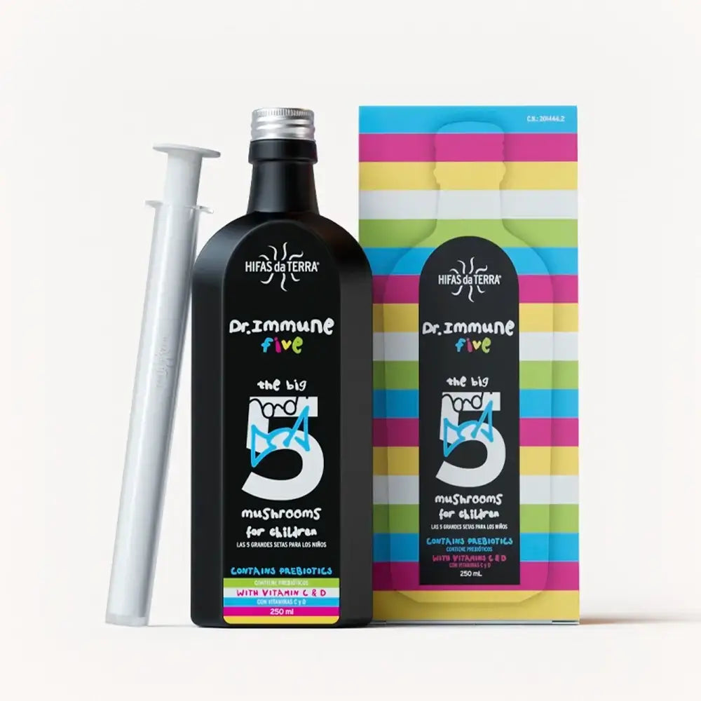Dr. Immune Five Syrup for defences with prebiotics and vitamins D and C