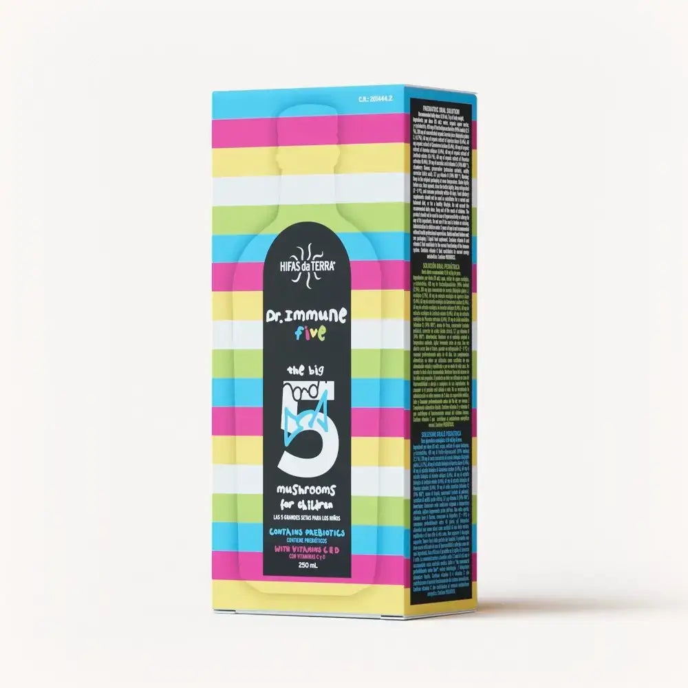 Dr. Immune Five Syrup for defences with prebiotics and vitamins D and C