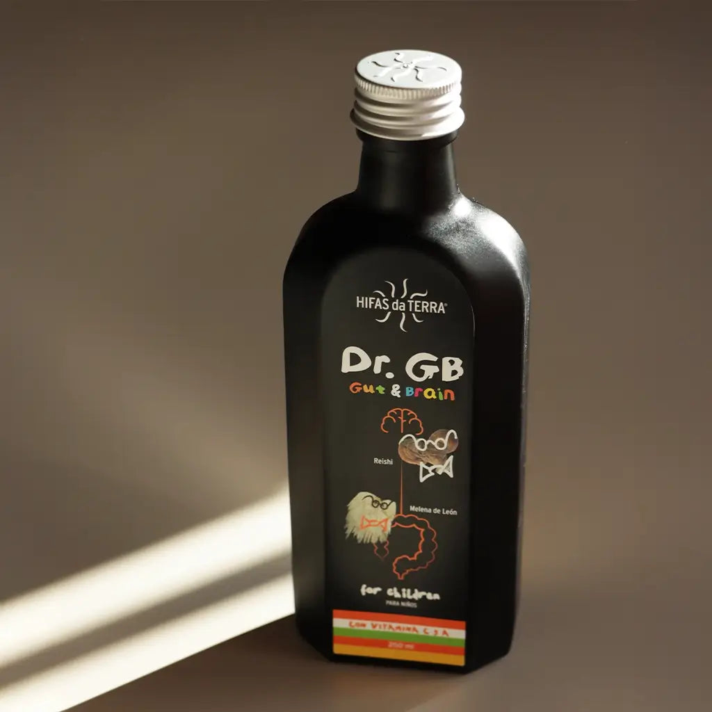 Sciroppo Dr. GB (Gut & Brain) con Reishi, Mane da León, Prebiotici e Vitamine C e A