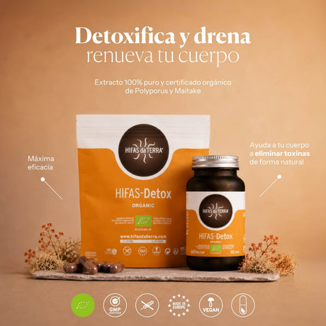 HIFAS-Detox (Maitake and Polyporus extract) capsules