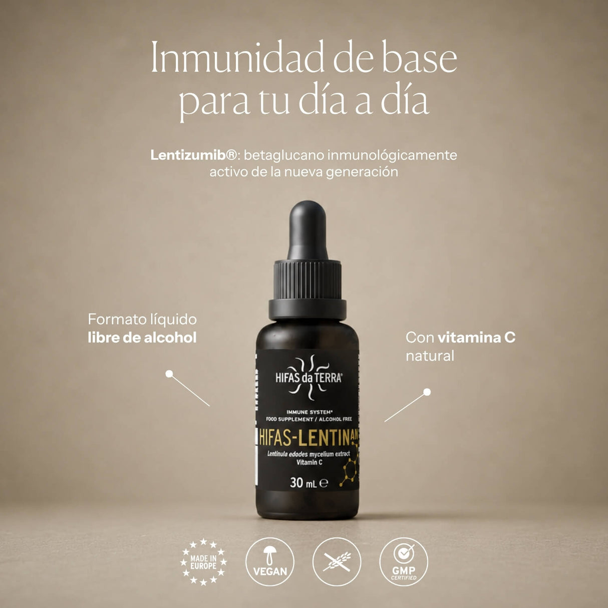 HIFAS-Lentinan Shiitake Extract (Lentizumib) Drops